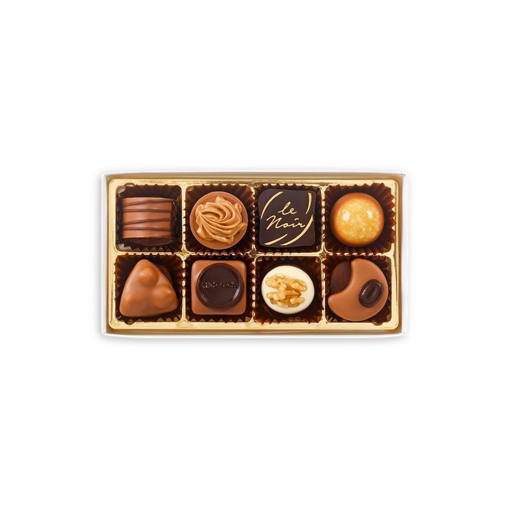 8 Assorted Chocolates - Laderach Kuwait